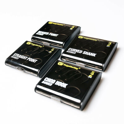 RidgeMonkey RM-Tec Hooks Chod Curved Straight Beaked - Barbed/Barbless All Sizes