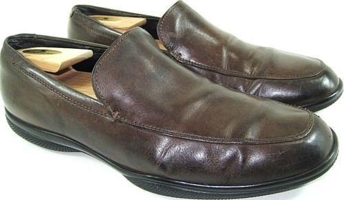 Men Leather Loafer Shoes Size 