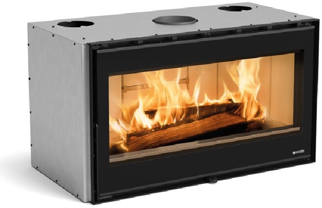 LA NORDICA INSERTO 100 WIDE PER CAMINO LEGNA 8,1 kW 232 m3 RISCALDABILI 6016100