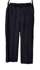 Elbeco Ladies Choice Womens 14 Navy Blue Uniform Pants Solid Wool Blend Comfort