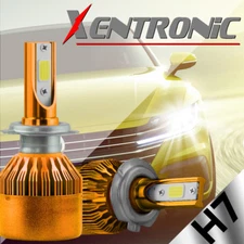 XENTRONIC LED HID Headlight Conversion kit H7 6000K for BMW 323Ci 2000-2000