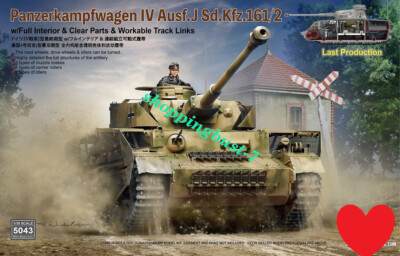 Ryefield-Model RM5043 1/35 scale PANZERKAMPFWAGEN IV AUSF.J SD.KFZ.161/2
