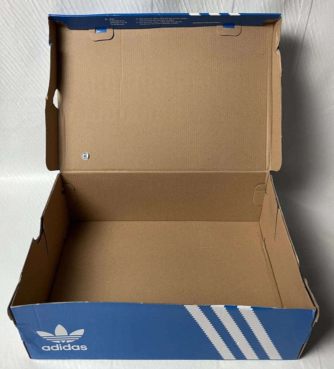 ADIDAS ORIGINALS SHOE BOX BLUE BOX ONLY USE AS REPLACEMENT eBay