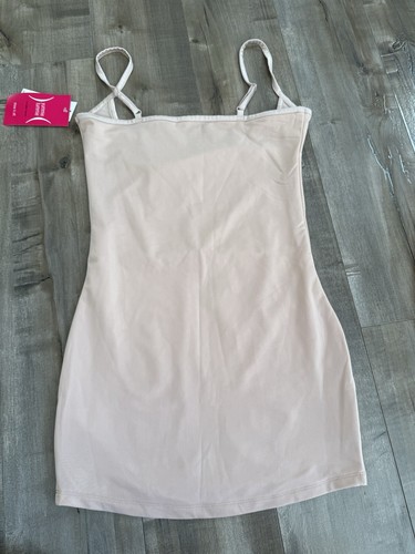 NEW Set of Yummie Tummie Shapewear Medium Cami Tank Skirt High Waist Nude Beige - 第 7/13 張圖片