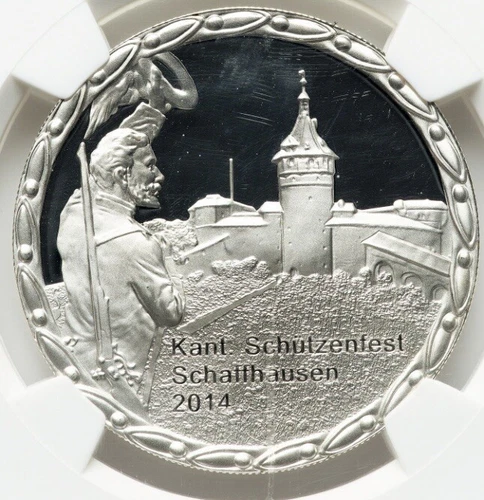 Switzerland 2014, Swiss Shooting Festival, Schaffhausen, Hab-91a in NGC PF68 UCa