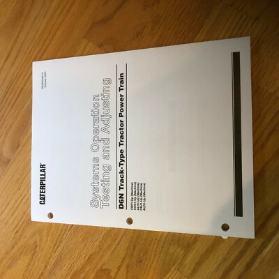 CAT CATERPILLAR  D6N POWER TRAIN SYSTEM TESTING ADJUSTING  MANUAL ALR CBJ ALH CC