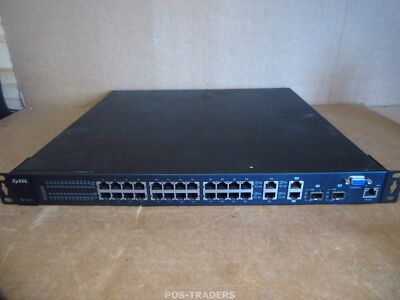 Zyxel ES-3124 ES-3124PWR Gigabit Ethernet Switch + 2x SFP Port - INCL RACK EARS