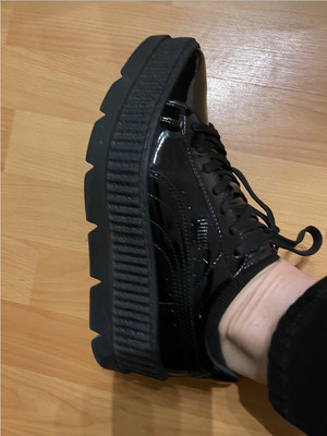 puma fenty platform black