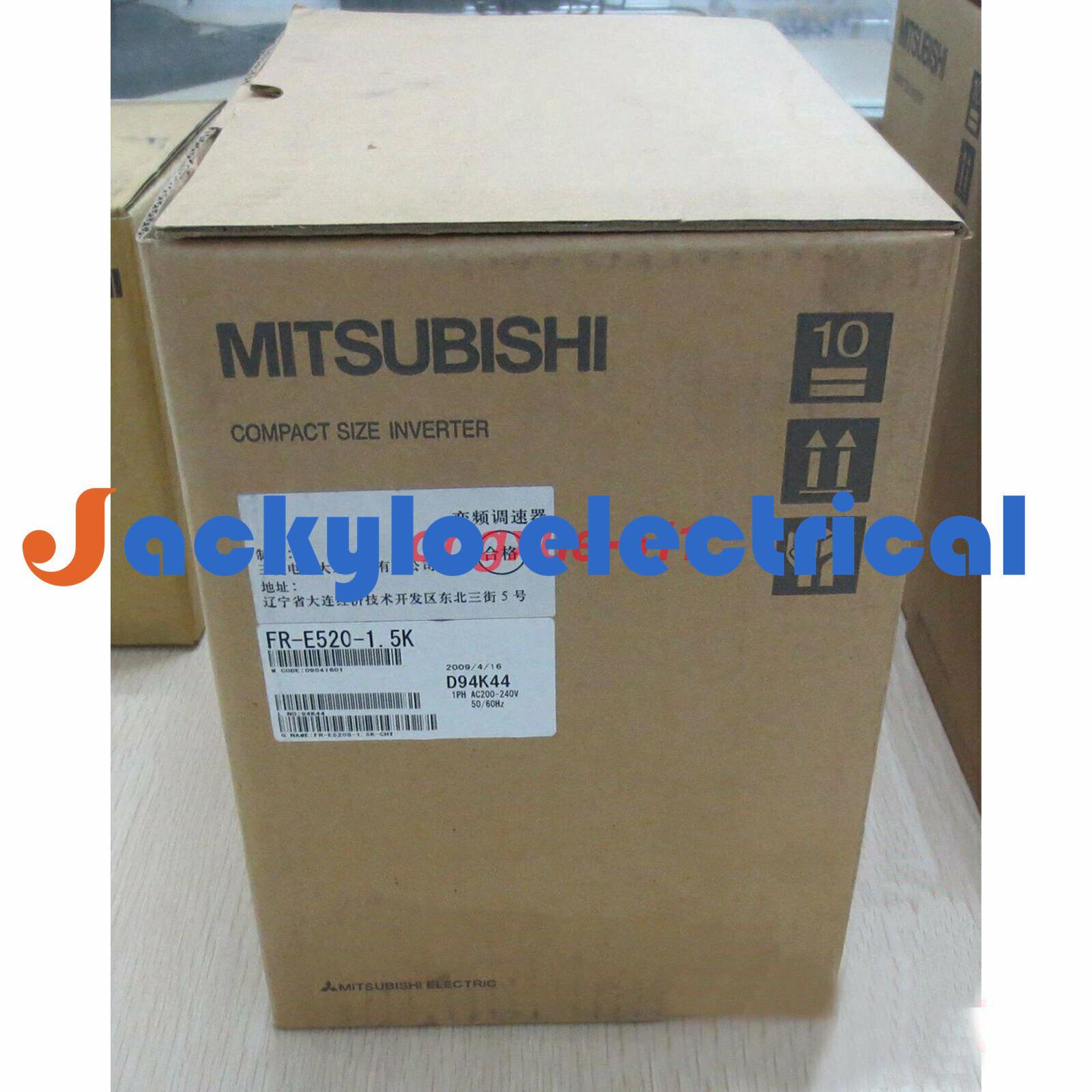 New MITSUBISHI FR-E520-1.5K Inverter 220V 1.5KW Via FedEx or DHL