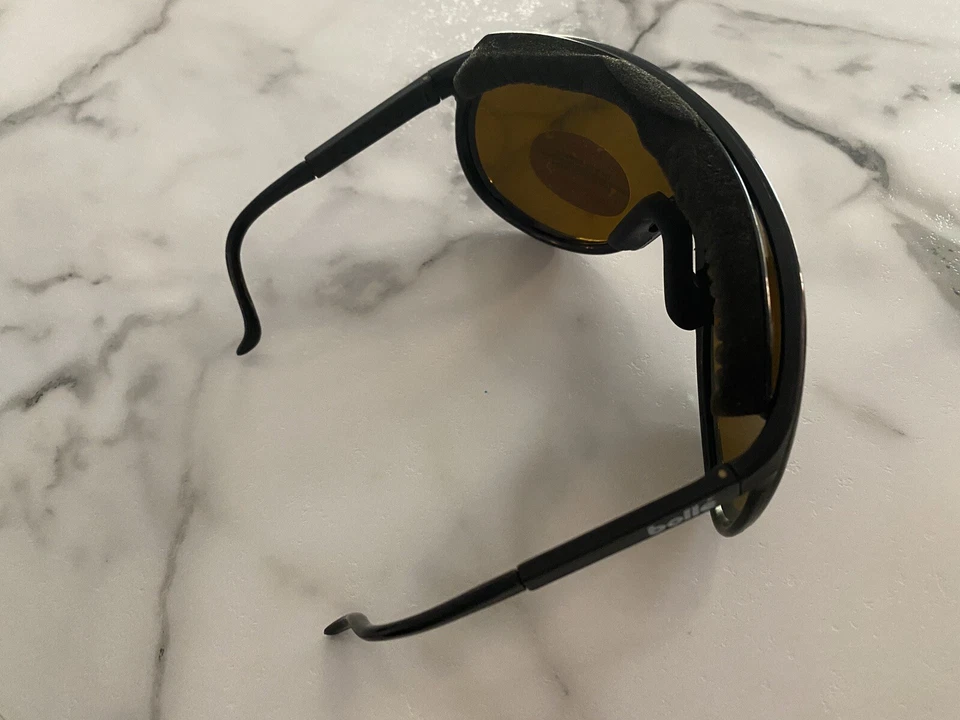 Gafas de nieve de esquí negras vintage Bolle CHRONO SHIELD AÑOS 80 Chronoshield Foto 4 de 4