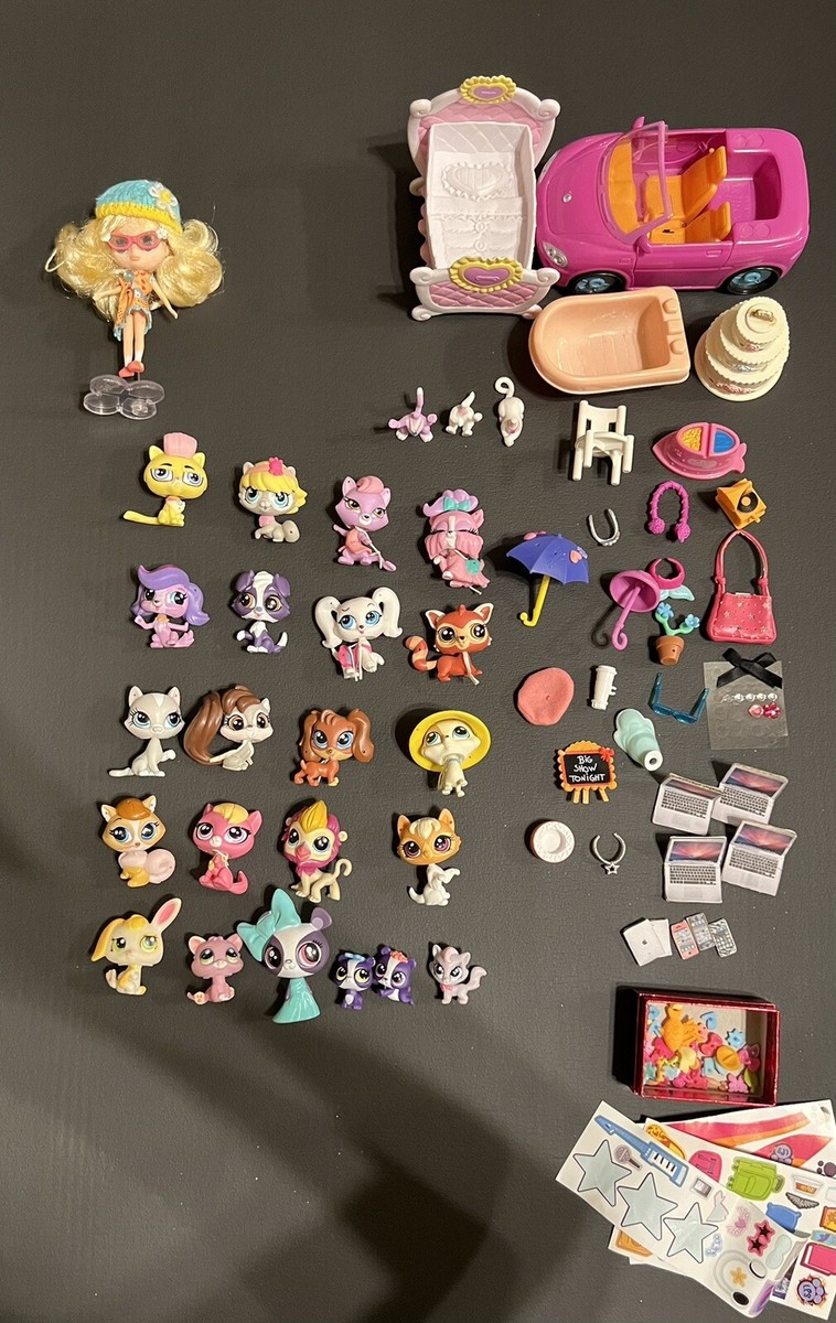 LPS Littlest Pet Shop Figures And Accessories mixed LOT HAUL BUNDLE