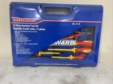 Westward 12 Piece Insulated Tool Set 1000V Electrician Screwdriver Plier  Set