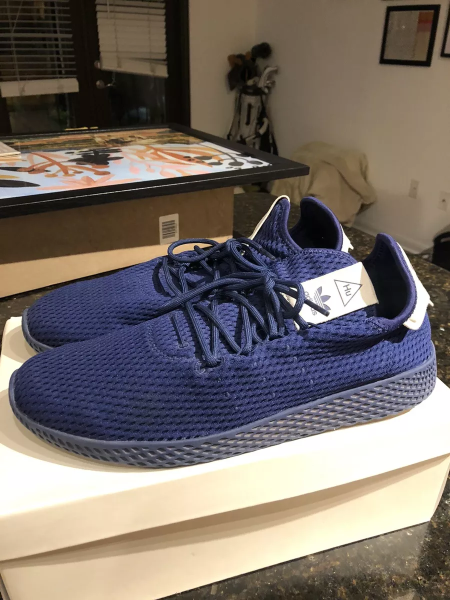 Adidas Pharrell Williams Tennis Hu Dark Navy Blue *size 11*