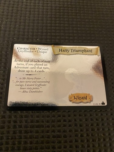 Harry Potter TCG - Harry Triumphant - Holo Foil Adventures Hogwarts - 13/80