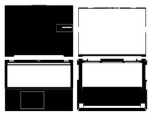 Carbon Vinyl Laptop Sticker Skin Decal Cover for ASUS Vivobook Pro16 K6604J 2023