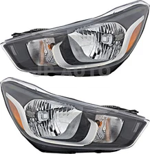 For 2016-2021 Chevrolet Spark Headlight Halogen Set Driver and Passenger Side
