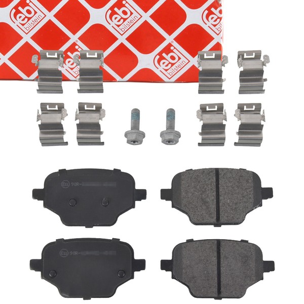 febi 171002 BremsbeläGe FüR Citroen Berlingo Peugeot Partner Opel Combo Hinten-image