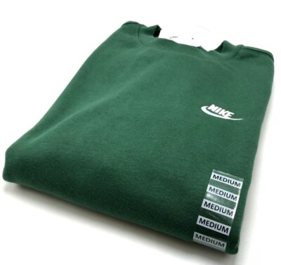 nike olive green crewneck sweatshirt