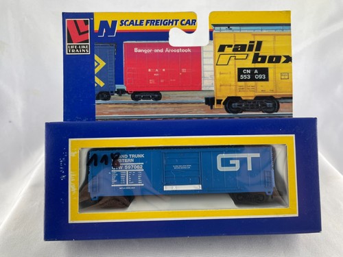 Life-Like Trains 7323 50' Box Car GTW US Güterwaggon Spur N (118) | Zustand: Gebraucht