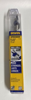 1779139 IRWIN SPEEDBOR 5/8'' WELDTEC WELDED CUTTING EDGE SHIP AUGER BIT