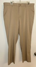 Slazenger Pants Men's Measure 38 x 26.5 Beige Khaki Golf Outdoors Hiking Stretch