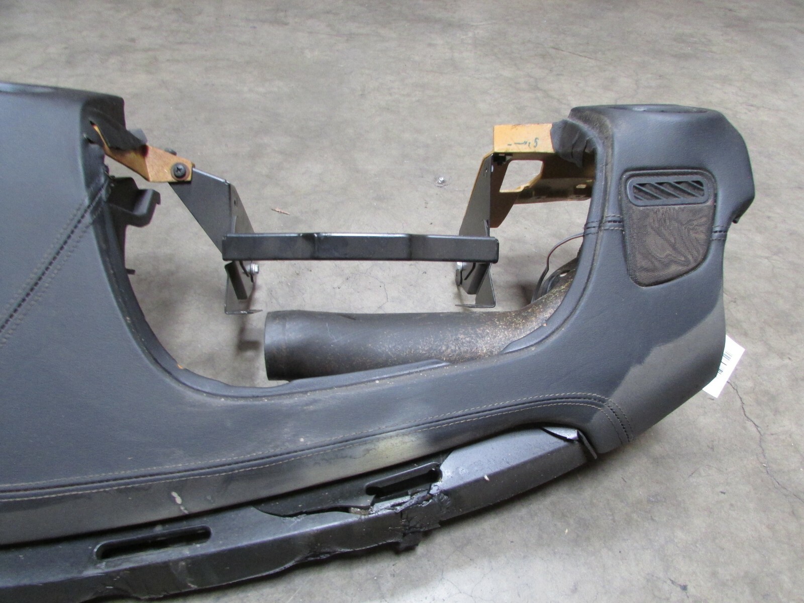 Ferrari 456, Main Dash Panel, Black, Used, P/N 652894..
