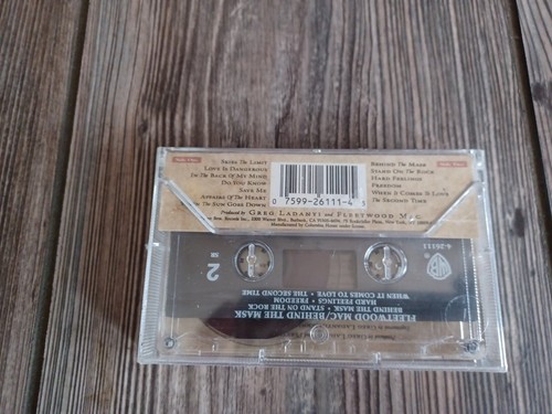 Fleetwood Mac Behind The Mask Cassette 1990 Sealed - Picture 2 of 3