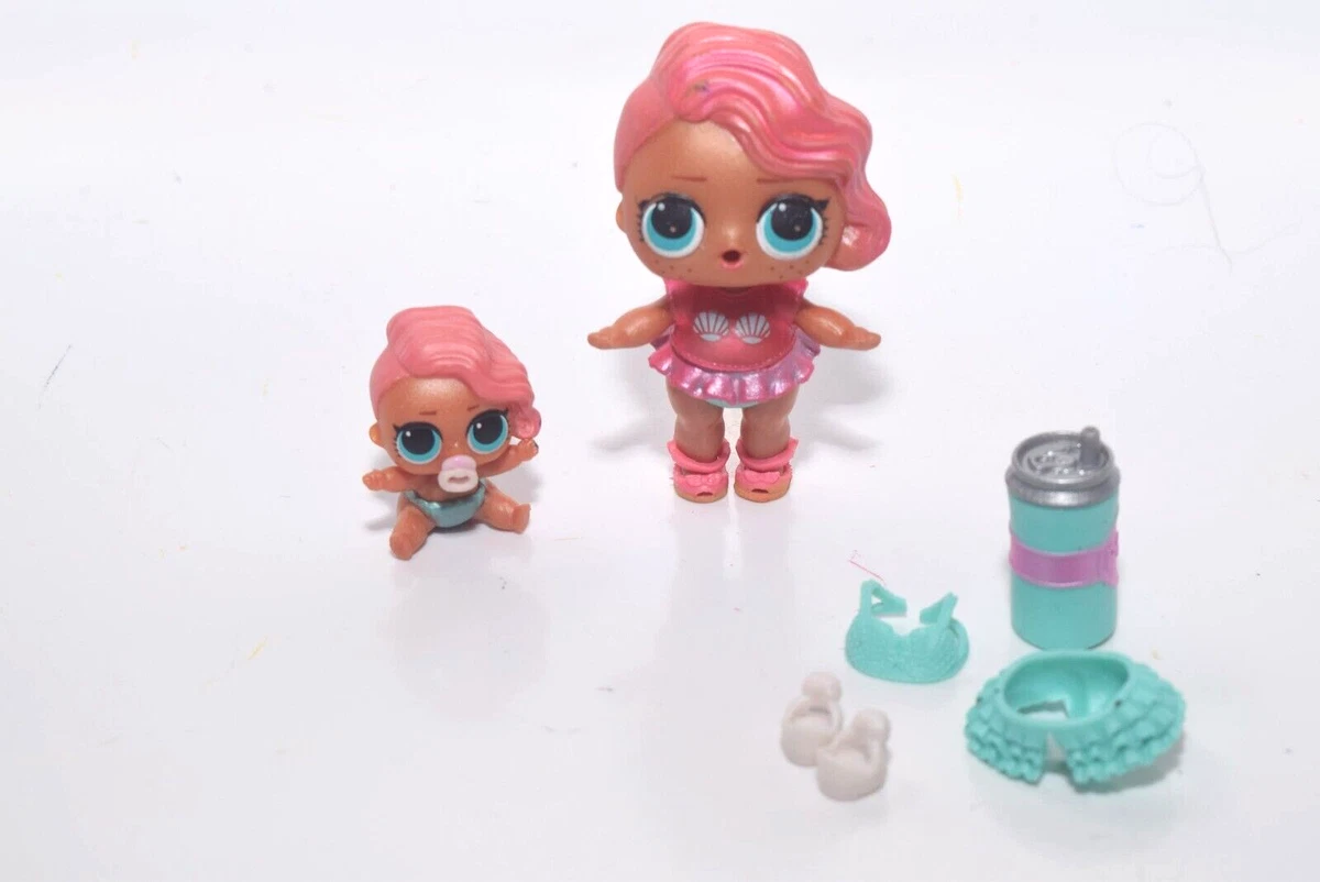 LOL SURPRISE DOLL TREASURE BABY BIG LIL SIS SISTER LOT. SISTERS LIL MERMAID