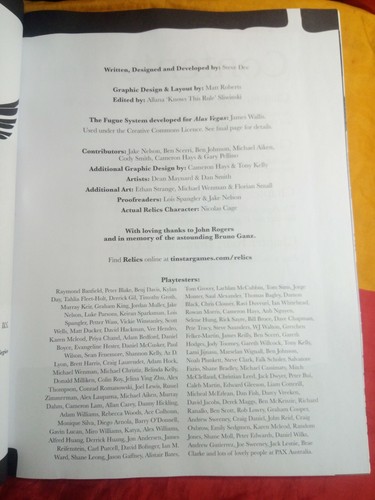 Relics: A Game of Angels Core Rulebook by Steve Dee (Hardcover, Tin Star Games) - Picture 3 of 5