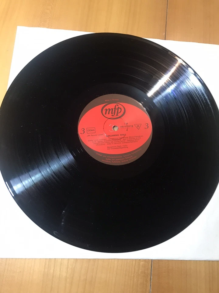 Gigli Tenor Opera Electrola EMI Singer classic La scala music theatre Italy - Bild 4 von 4