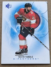 Upper Deck 2020-21 SP Hockey Keith Yandle #11 Blue Parallel Panthers 