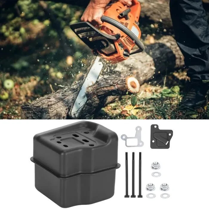 Silencieux d'échappement Stihl MS290 résout le bruit et la fumée