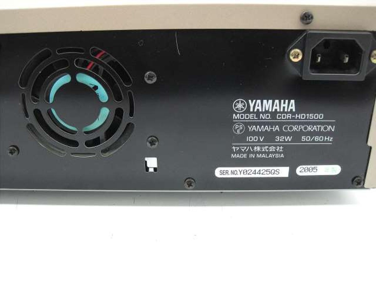 その他 YAMAHA CDR-HD1500 YAMAHA CDR-HD1500 HDD/CD Recorder Player Confirmed Operation Free