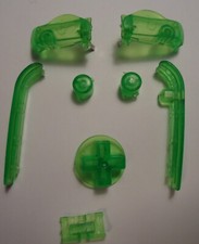 Game Boy Advance BUTTONS PADS SET Nintendo GBA start select AGB-001-Clear Green