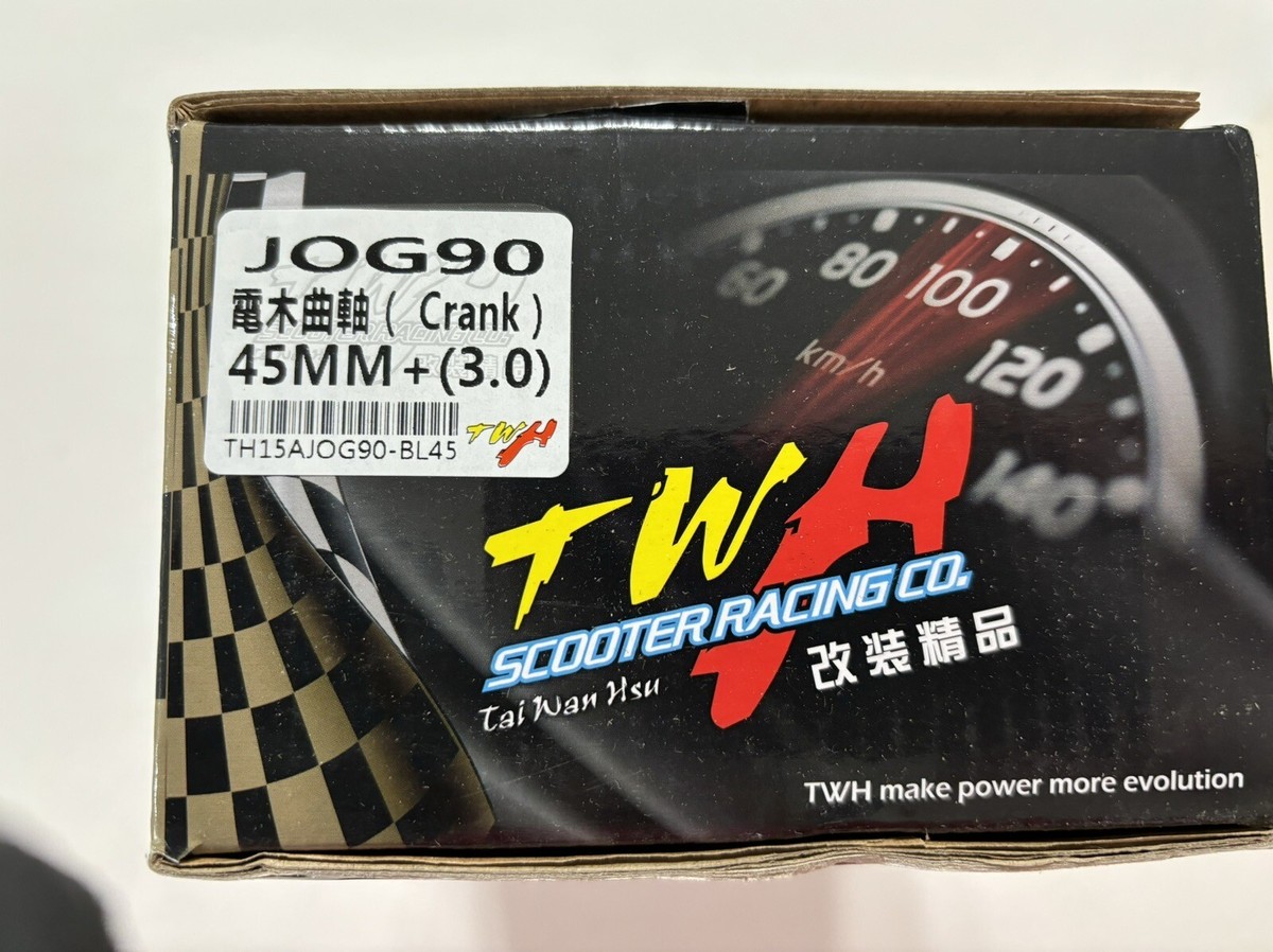 YAMAHA JOG 90 TWH RACING STROKER CRANKSHAFT 45MM ( +3.0