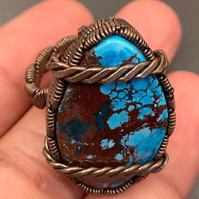 新品　Gas Bijoux　ring　turquoise　size/OS Women's Rings: Artisanal Statement Rings