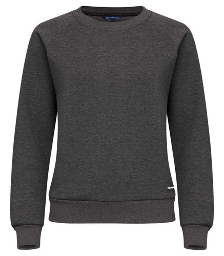 Cutter & Buck Pemberton Ladies Crewneck Sweatshirt | Stretch | 4 Colors | XS-2XL - Picture 24 of 35