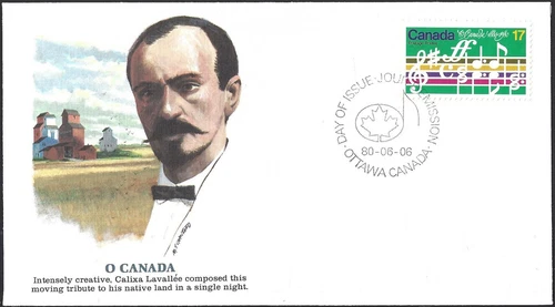 🍁Canada   #857     "O Canada Centenary"    Brand New 1980  Fleetwood Cover