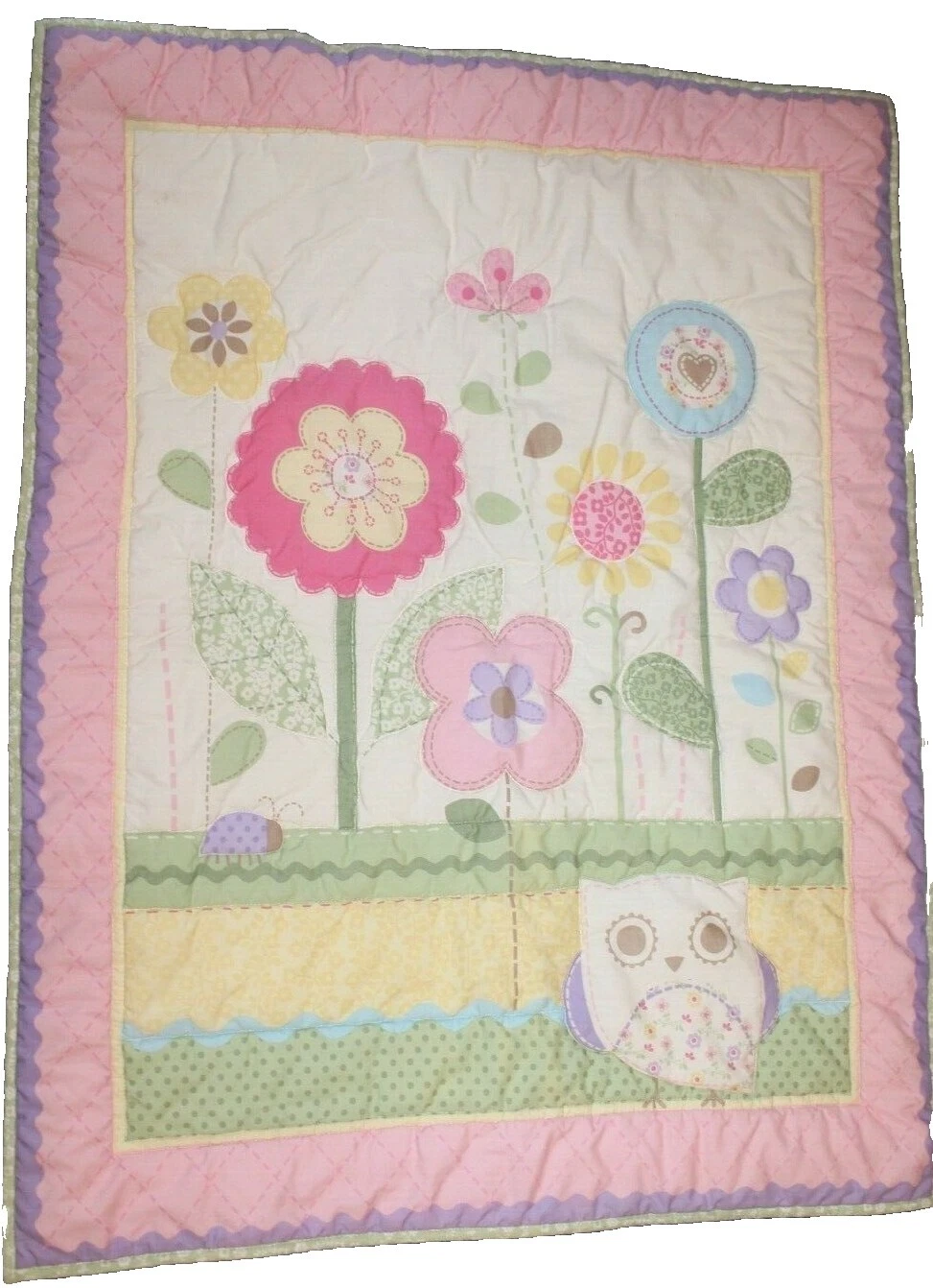 Bebé Chicas's Garden Vivero Cuna Mantas