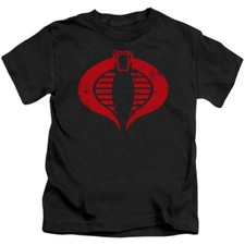 G.I. JOE COBRA LOGO Licensed Toddler Kids Graphic Tee Shirt 2T 3T 4T 4 5-6 7