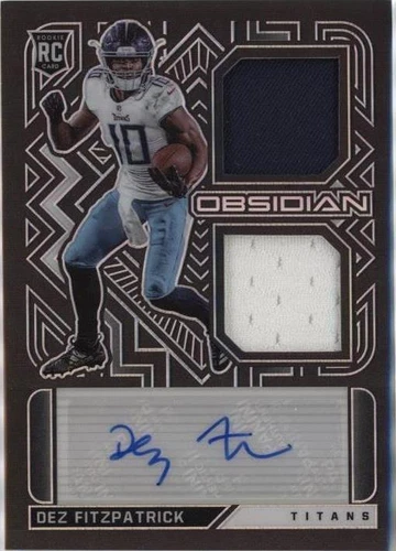 2021 Panini Obsidian Dez Fitzpatrick #RJI-DF