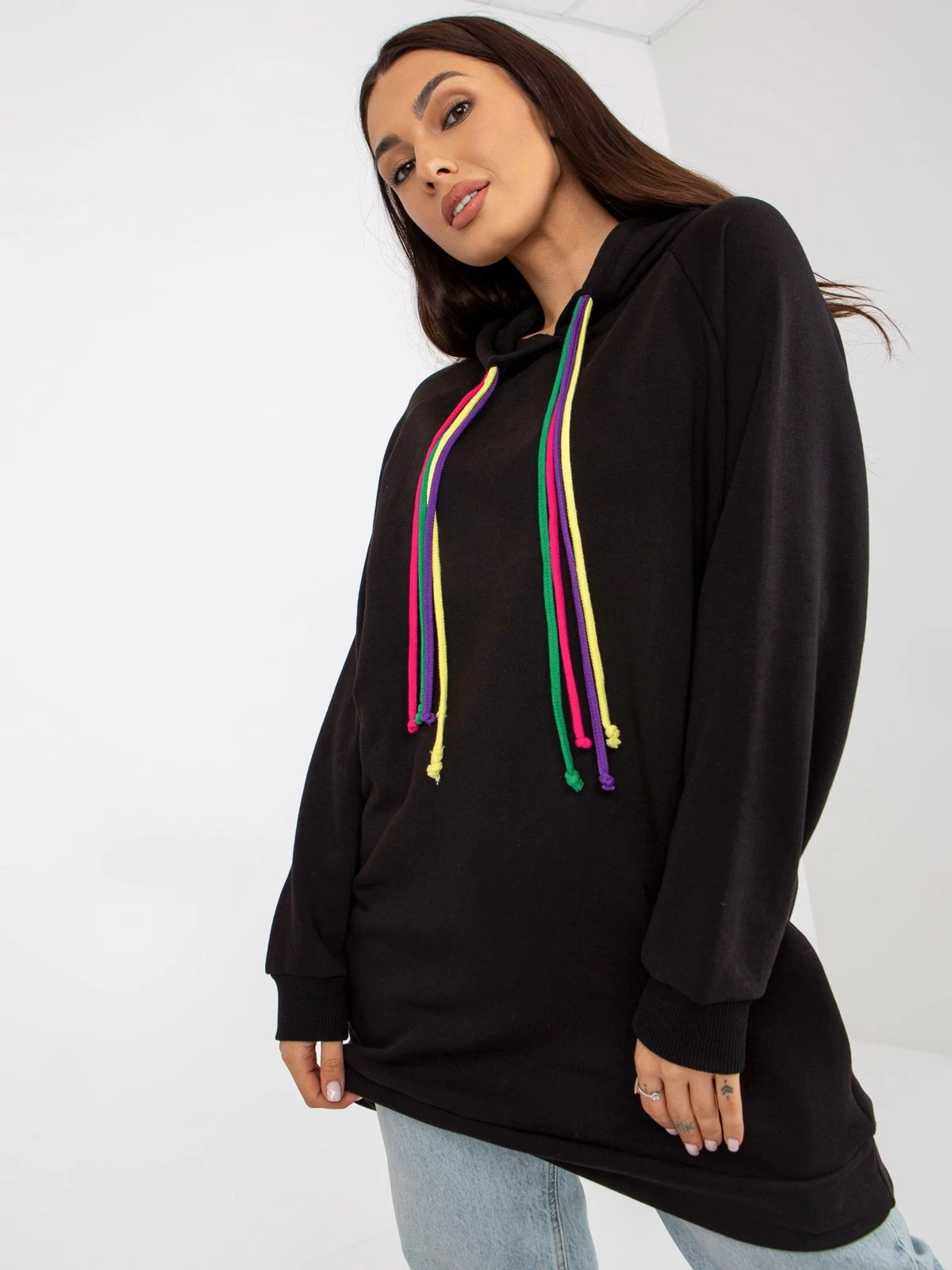 VETEMENTS Maglione donna pullover felpa con cappuccio