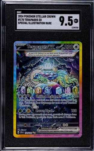Terapagos ex graded SGC 9.5 for sale on eBay