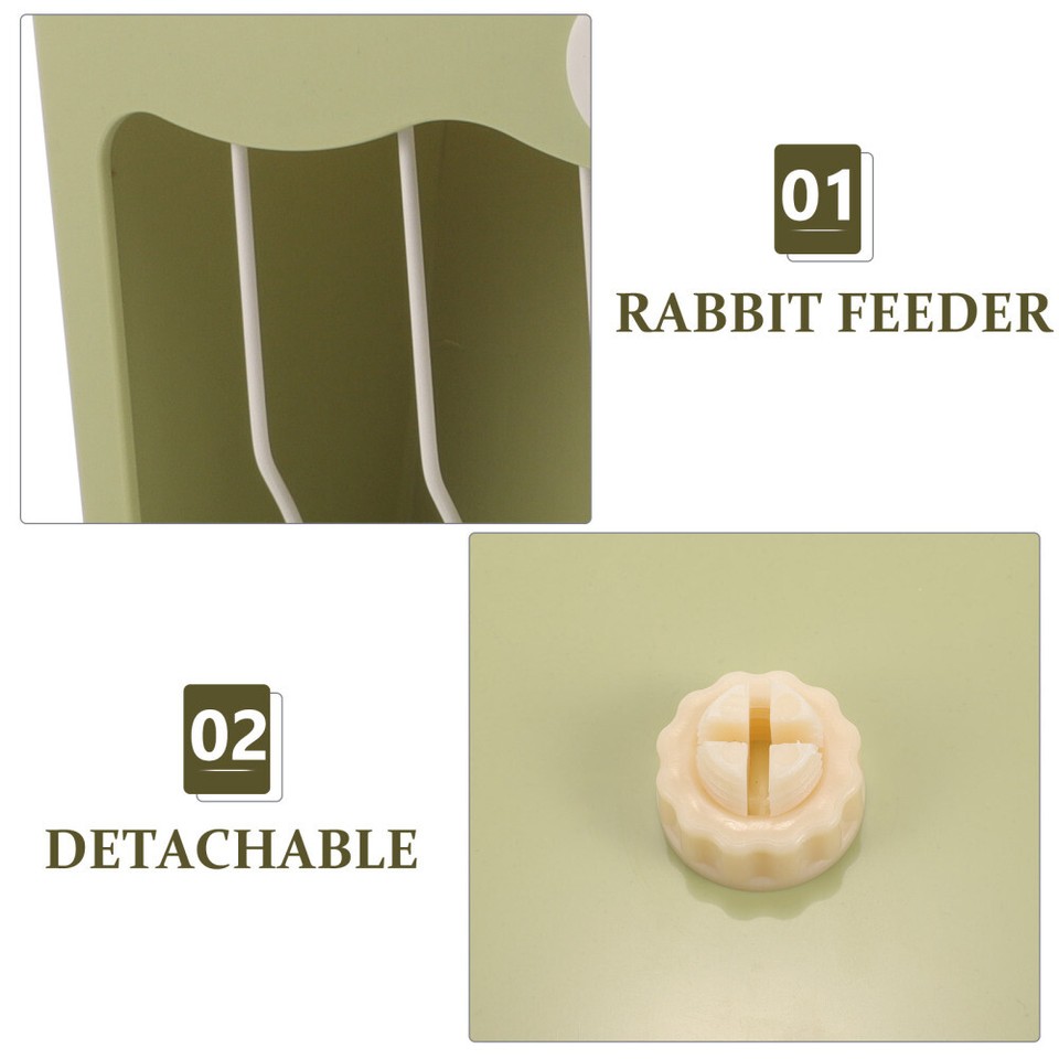 Guinea Pig Food Feeder Feeder Rabbit Plastic Holder Rabbit Grass Stand