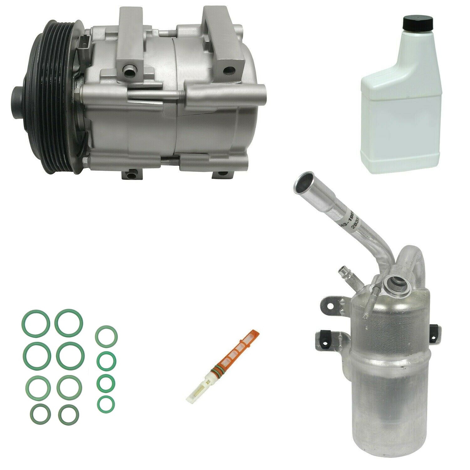RYC Reman AC Compressor Kit AE98 (EG162) Fits Ford Focus 2.0L 2000 2001 ...