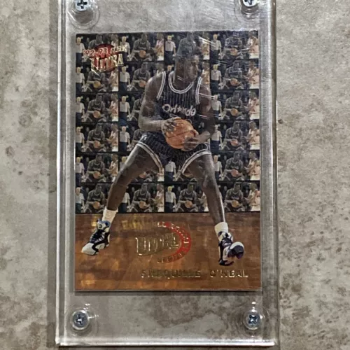 1992-1993 FLEER ULTRA ALL ROOKIE SERIES SHAQUILLE O'NEAL #7 HOF CARD