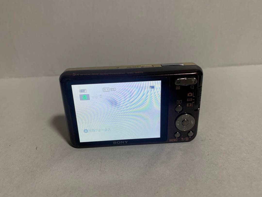 美品 箱付き SONY Cyber-shot DSC-W570 デジタルカメラ Amazon.com : Sony Cyber-Shot DSC-W570 16.1 MP Digital Still