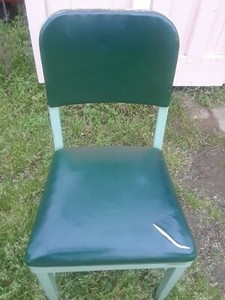 Vintage Metal Office Chair By Royal Metal Manufacturing Ebay