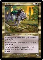 Tolsimir Wolfblood (Retro Frame) #387 Ravnica Remastered MTG