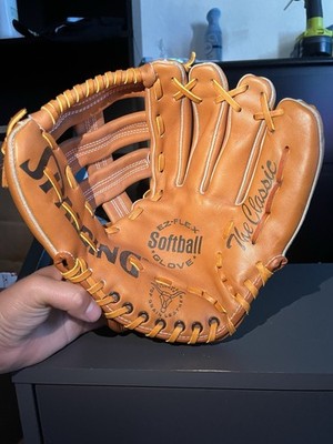 Spalding Baseball Glove Pro Heel The Classic Pro Top Grain Leather 42-237 VTG